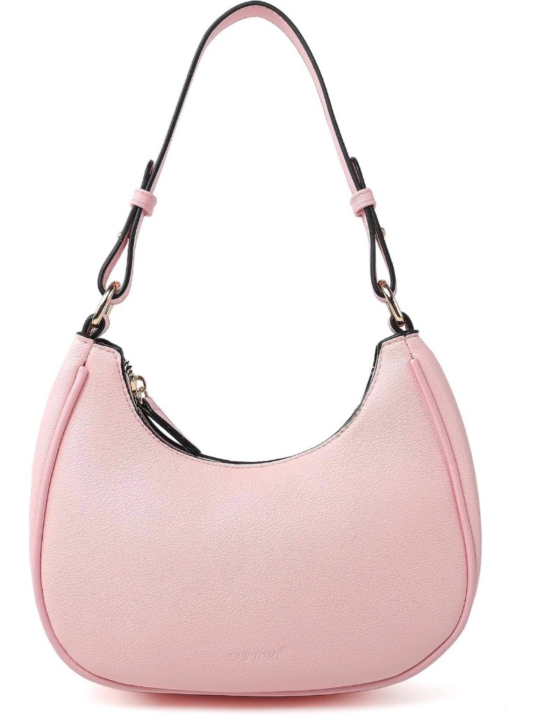 Chic Small Crescent Shoulder Bag For Women - Retro Clutch Hobo Tote Purse